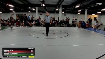 76 lbs Round 4 (8 Team) - Tyler Zabriskie, Iron Horse vs Ethan Poe, PTRTC