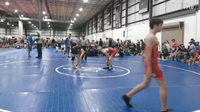 120 lbs Allday - Jacob Ybarra, UNION PINES vs Matthew DeAngelo, GREAT NECK WRESTLING CLUB