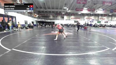 131 lbs Champ. Round 1 - Laisha Rios, Texas Woman`s University vs Daizy Gomez, Friends University