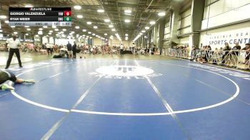 170 lbs Rr Rnd 3 - Giorgio Valenzuela, Vougars Wrestling vs Ryan Meier, Doughboy Black