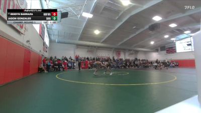 120 lbs Champ. Round 1 - Reidyn Barraza, Rocky Mountain vs Jason Gonzales, Sargents