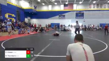 138 lbs Prelims - Cameran Vinson, Union County Wrestling Club vs Riese Thornberry, Askren5