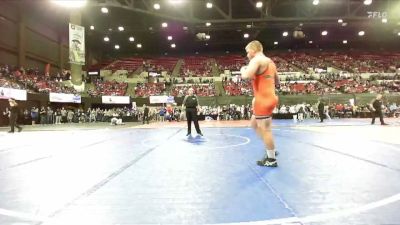 250 lbs Cons. Round 2 - Bryson Froehlich, Cougar Wrestling Club vs Jacob Christofalos, Powell Wrestling Club
