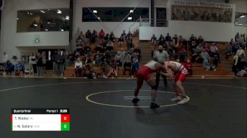 157 lbs Quarterfinal - Noah Salary, Indianapolis vs Tyson Nisley, Wabash