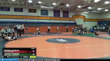 165 lbs Champ. Round 2 - Patrick McGraw, John Carroll University vs Steven Gazzillo, Cortland State