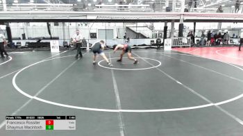 160A lbs Final - Francesco Rossiter, Yale Street Wrestling Club vs Shaymus Macintosh, Northfield Mt. Hermon