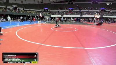 National 3-5 68 Champ. Round 1 - Colin Lloyd, Midlothian Miners vs Orien Mattingly, Great Neck Wrestling Club