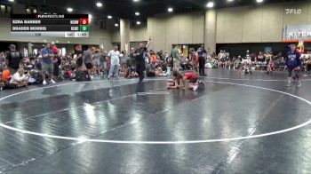 108 lbs Round 3 (6 Team) - Braden Morris, Blackman WC vs Ezra Barber, NC National Team White