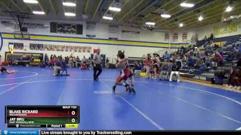 JV-27 lbs Round 2 - Jay Bru, East Marshall/GMG vs Blake Rickard, Williamsburg