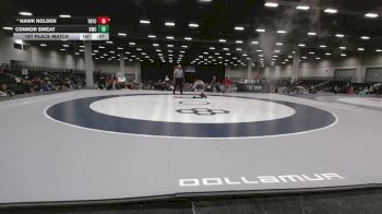 85 lbs 1st Place Match - Hawk Nolden, Team Nazar Training Center vs Connor Sweat, Kalispell Wrestling Club