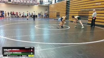 120 lbs Cons. Round 3 - Christian Horrocks, West Salem vs Emiliano Arreola, Hillsboro