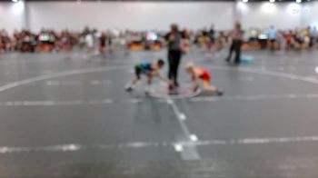 56 lbs Round 3 (3 Team) - James Gremillion, Team Mat Clash vs Luke Pinkerton, Rising Kingz