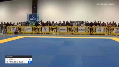 EDWARD HOHL vs RODRIGO FRANCIONI DIAS 2020 IBJJF Pan No-Gi Championship