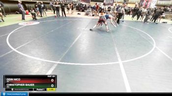 145 lbs Champ. Round 1 - Odin Nico, WI vs Christopher Bauer, MO