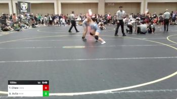 155 lbs Consi Of 16 #2 - Tehya Chew, Coast Wr Acd vs Ariel Avila, Perris Punishers WC