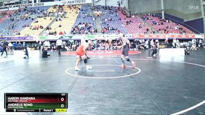 157 lbs Quarters & 1st Wb (16 Team) - Andreus Bond, Southeastern vs Aaron Gandara, Southern Oregon