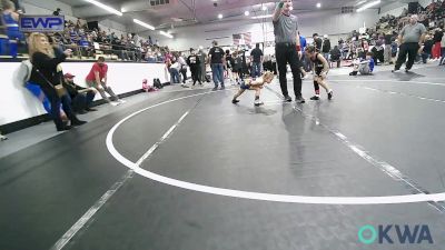 46-49 lbs Rr Rnd 3 - Amelia Tyler, Black Fox Wrestling Club vs Aspen Shelton, Team Tulsa Wrestling Club