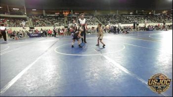 40 lbs Consi Of 4 - Alayna Marin, Woodward Youth Wrestling vs Olivia Hawes, Cowboy Wrestling Club