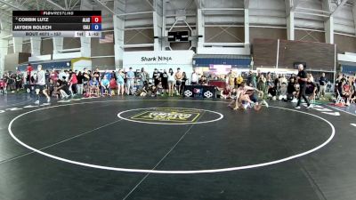 157 lbs Cons. Round 2 - Corbin Lutz, Alaska vs Jayden Bolech, California