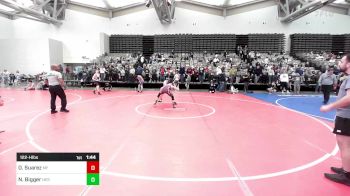 122-H lbs Round Of 32 - Orlando Suarez, Monsignor Farrell vs Nathanial Bigger, Hamilton East-Steinert