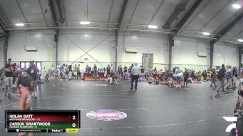 56 lbs Round 4 (6 Team) - Nolan Gatt, Backyard Brawlers vs Carson Swartwood, Florida Scorpions