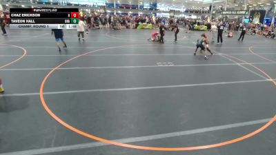 144 lbs Champ. Round 1 - Chaz Erickson, Hammers vs Taveon Hall, Unattached