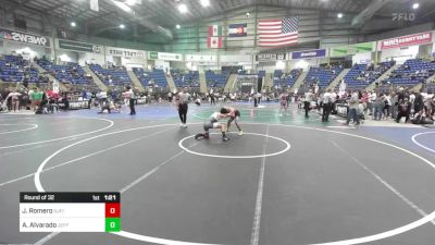 126 lbs Round Of 32 - Jonathon Romero, Sjf/hac vs Aj Alvarado, Jefferson