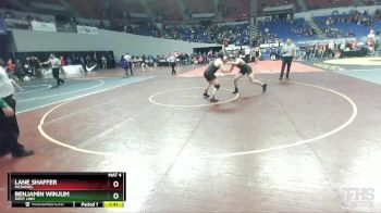 6A-195 lbs Semifinal - Lane Shaffer, McDaniel vs Benjamin Winjum, West Linn