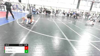 66-67 lbs Round 3 - Lilly Carter, Montana vs Caroline Gudino, Scrap Yard Garage Wrestling