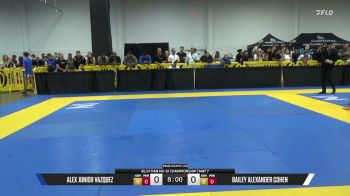 Bailey Alexander Cohen vs Alex Junior Vazquez 2026 Pan IBJJF Jiu-Jitsu No-Gi Championship