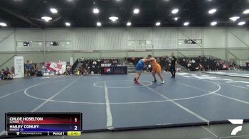 225 lbs Placement Matches (16 Team) - Chloe Hoselton, Illinois vs Hailey Conley, Kansas