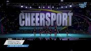 NFINITE All Stars - CODE BLACK [2023 L4 Senior - D2 - Small - A] 2023 CHEERSPORT National All Star Cheerleading Championship