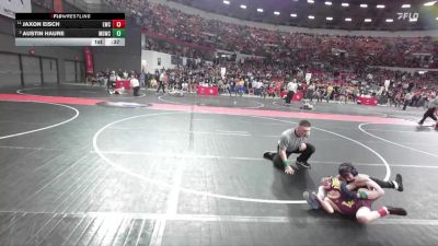 63 lbs Quarterfinal - Austin Haure, Monona Grove/McFarland Wrestling Club vs Jaxon Eisch, Luxemburg-Casco Wrestling Club