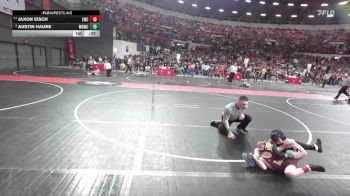 63 lbs Quarterfinal - Austin Haure, Monona Grove/McFarland Wrestling Club vs Jaxon Eisch, Luxemburg-Casco Wrestling Club
