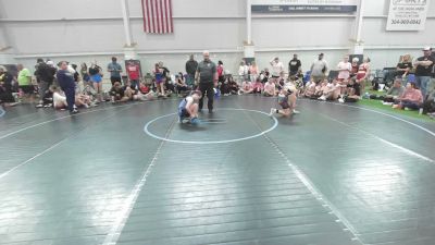 92 lbs Final - Audrey Etter, Empyre Wrestling Club - G vs Chloe Winther, Hammers - G