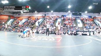 113 lbs Quarterfinals (8 Team) - Ryan Williams, Dundee vs Jayven Sipkema, Allegan