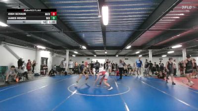92 lbs Round 2 (6 Team) - James Remke, Wrecking Crew Black vs Josh Schaub, Mat Assassins Red