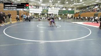 150 lbs Champ. Round 3 - Dominic Phillips, Faith Lutheran vs Luke Wyborney, Saint Augustine