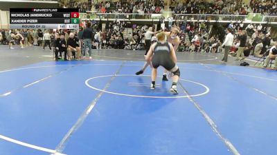 215 lbs Round Of 32 - Nicholas Jandrucko, Weston vs Xander Pizer, Scituate MA