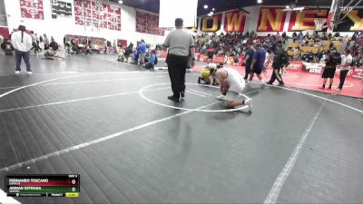 215 lbs Quarterfinal - Adrian Estrada, Warren vs Fernando Toscano, Santa Fe