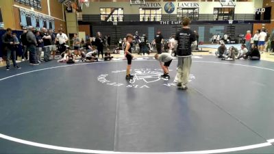 56-60 lbs Round 2 - Houston Boulter, Excalibur Wrestling Club vs Easton Hill, RWC - Roy Wrestling Club