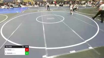 86 lbs Semifinal - Ryan Totten, Michigan Revolution vs Colton Schultz, Untouchables