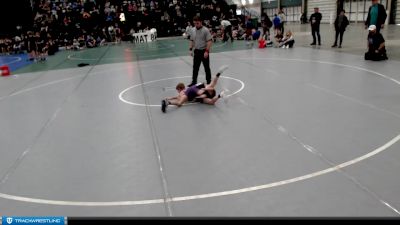 70 lbs Round 4 (8 Team) - Riley Pedersen, G.I. Grapplers vs Jude Swarm, Kearney Matcats - Gold