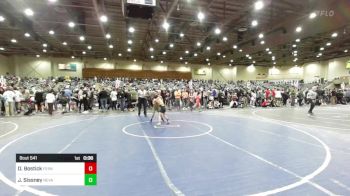 65 lbs Consi Of 8 #2 - Darian Bostick, Fernley WC vs Jake Sissney, Nevada Elite WC