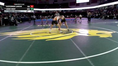 157 lbs Cons. Round 4 - Aiden West, Borah vs Alexander Larson, Ridgevue