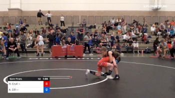 36 kg Semifinal - Heather Crull, Team Indiana vs Angie Dill, Team New York