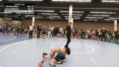 92 lbs Quarters - Liam Gonzales, Dead Shot Wrestling Club vs Elijah Richards, Texas Select Wrestling