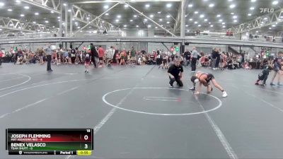 76 lbs Placement (4 Team) - Joseph Flemming, Mat Assassins Red vs Benex Velasco, Team Shutt