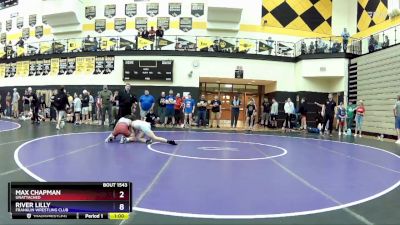 125 lbs Cons. Round 2 - Max Chapman, Unattached vs River Lilly, Franklin Wrestling Club