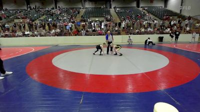 61 lbs 3rd Place - Rhett Jackson, Rockmart Takedown Club vs Cruz Knox, Dragons Junior Wrestling Club